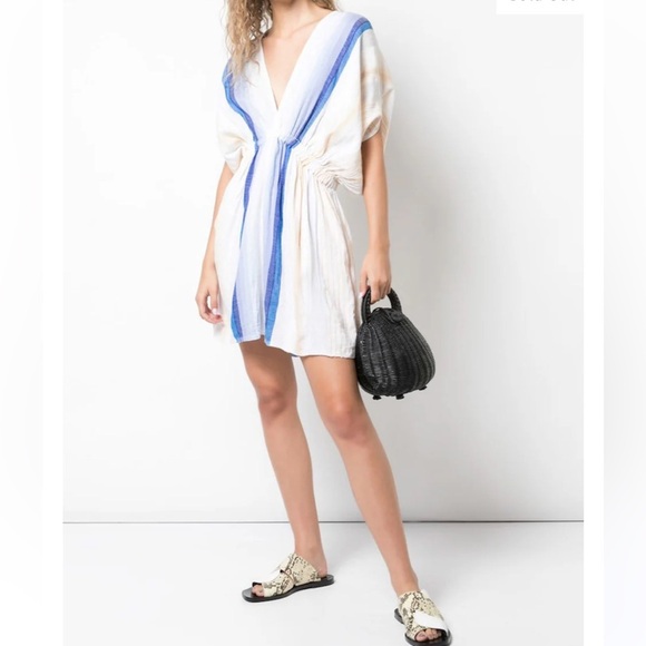 LemLem Biftu Plunge Dress NWT - Picture 1 of 9
